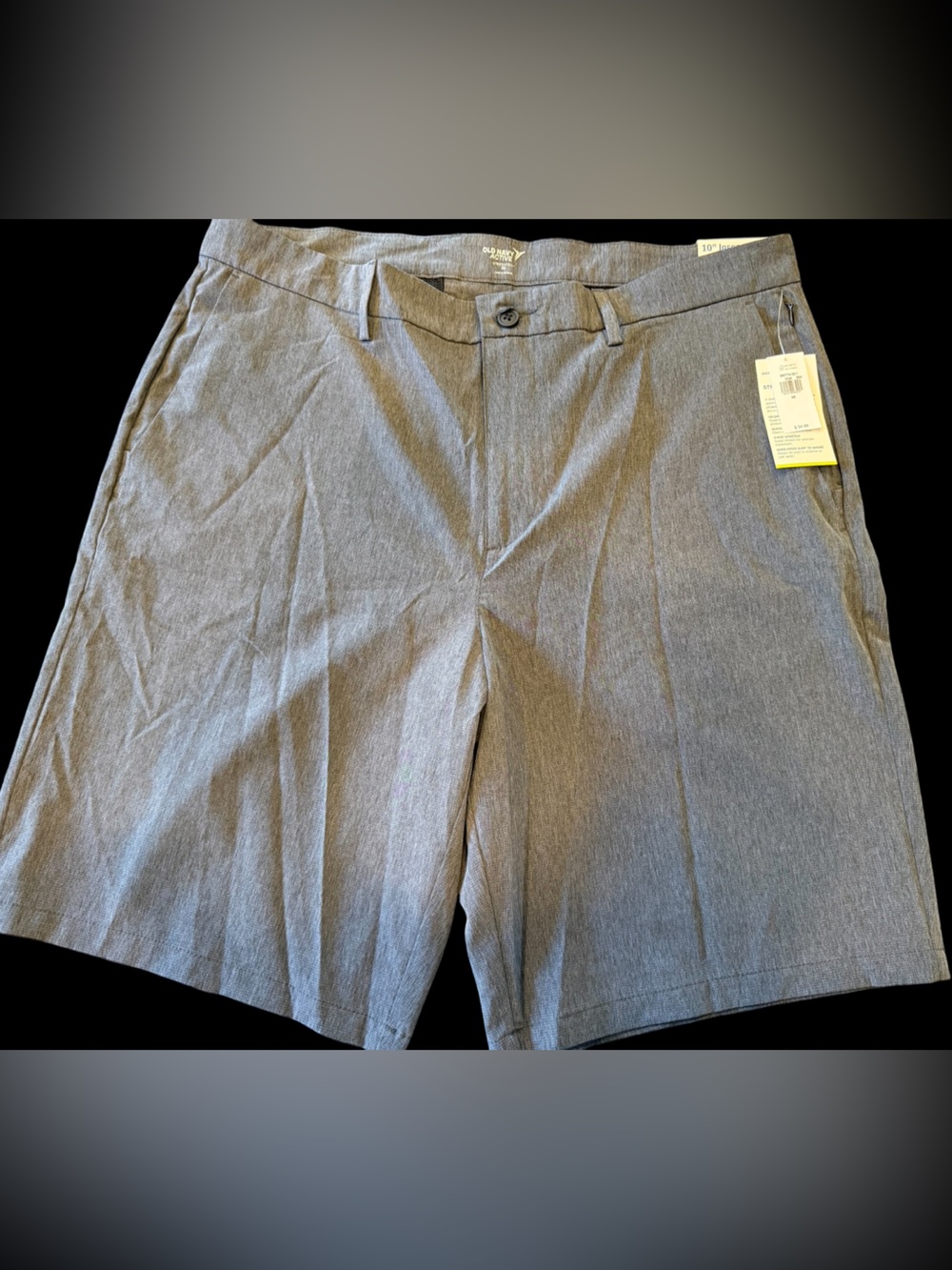 Old Navy Men's Heather Gray Summer Hybrid Shorts